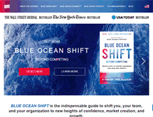 Tablet Screenshot of blueoceanstrategy.com